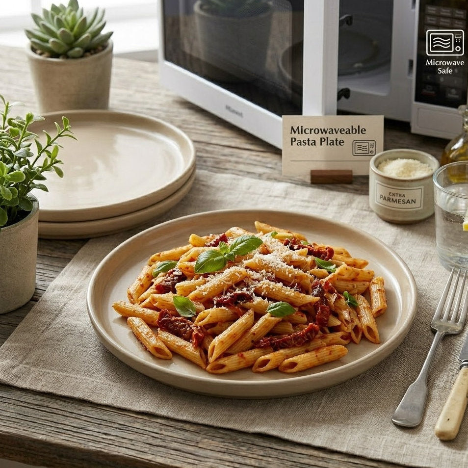 Avoleris Modern Minimalist Glazed Ceramic Dinner Plate: Matte Finish Flat Plate for Steak and Pasta, High-End Stoneware Tableware