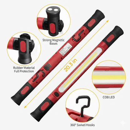 💡3000 Lumen LED Magnetic Work Light Strip
