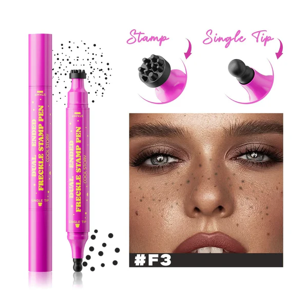 Waterproof Freckles Pen: Faux Freckle Stamp and Fine Tip upsell