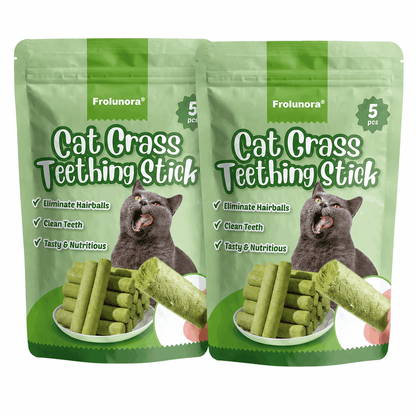 Frolunora® Cat Grass Teething Sticks 😺 upsell