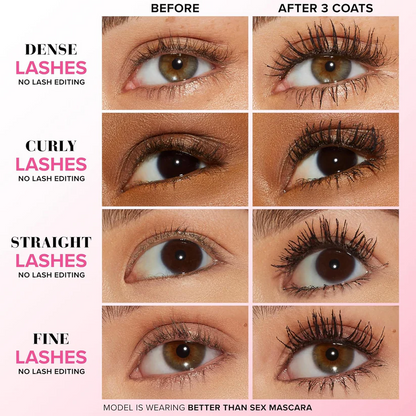 ✨Lengthening & Curling Mascara – Waterproof, Smudge-Proof Lash Booster