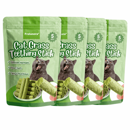 Frolunora® Cat Grass Teething Sticks 😺 upsell