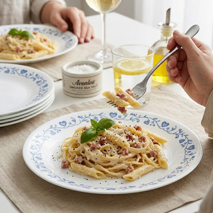 Avoleris Food-Grade Stainless Steel Dinner Forks: Mirror Polished Heavy-Duty Cutlery, Rust-Resistant Tableware