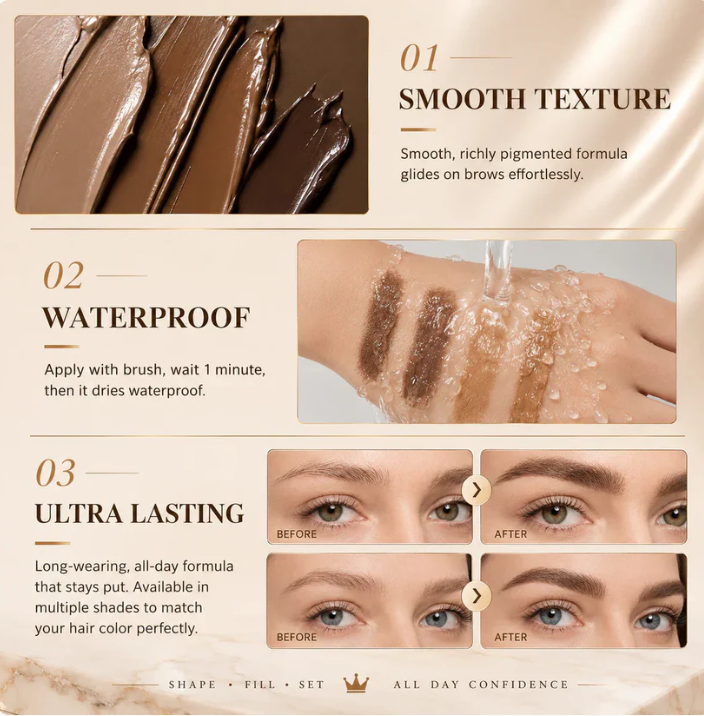 Home&Daily Eyebrow Coloring Gel Care Set upsell