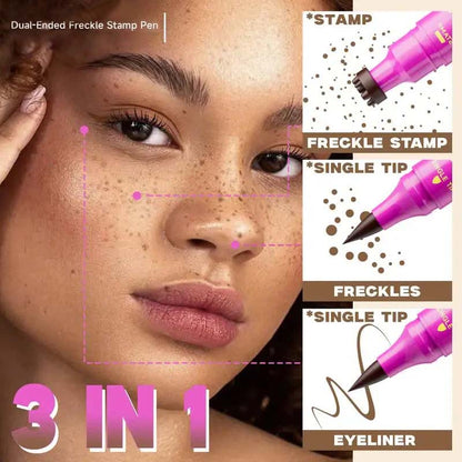 Waterproof Freckles Pen: Faux Freckle Stamp and Fine Tip upsell