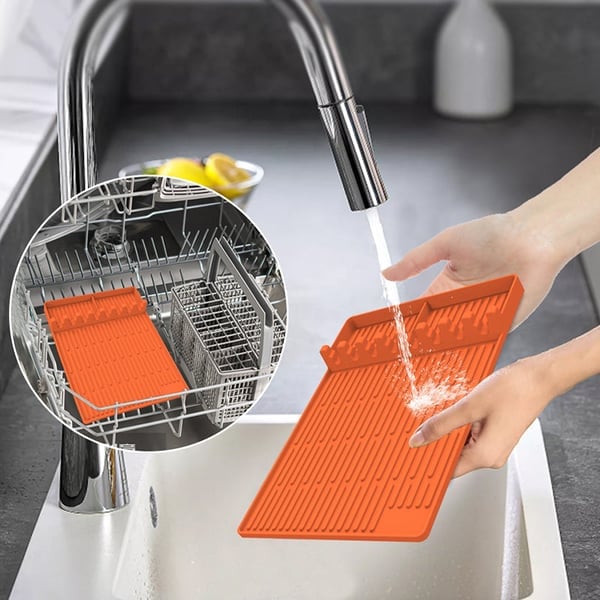 🌞🍖Silicone BBQ Side Shelf Mat — Keep Tools Clean & Close