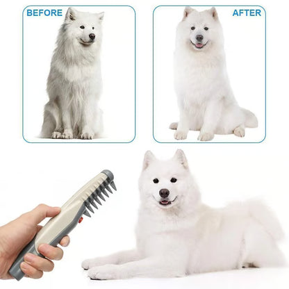 ELECTRIC DOG CAT COMB HAIR TRIMMING GROOMING upsell
