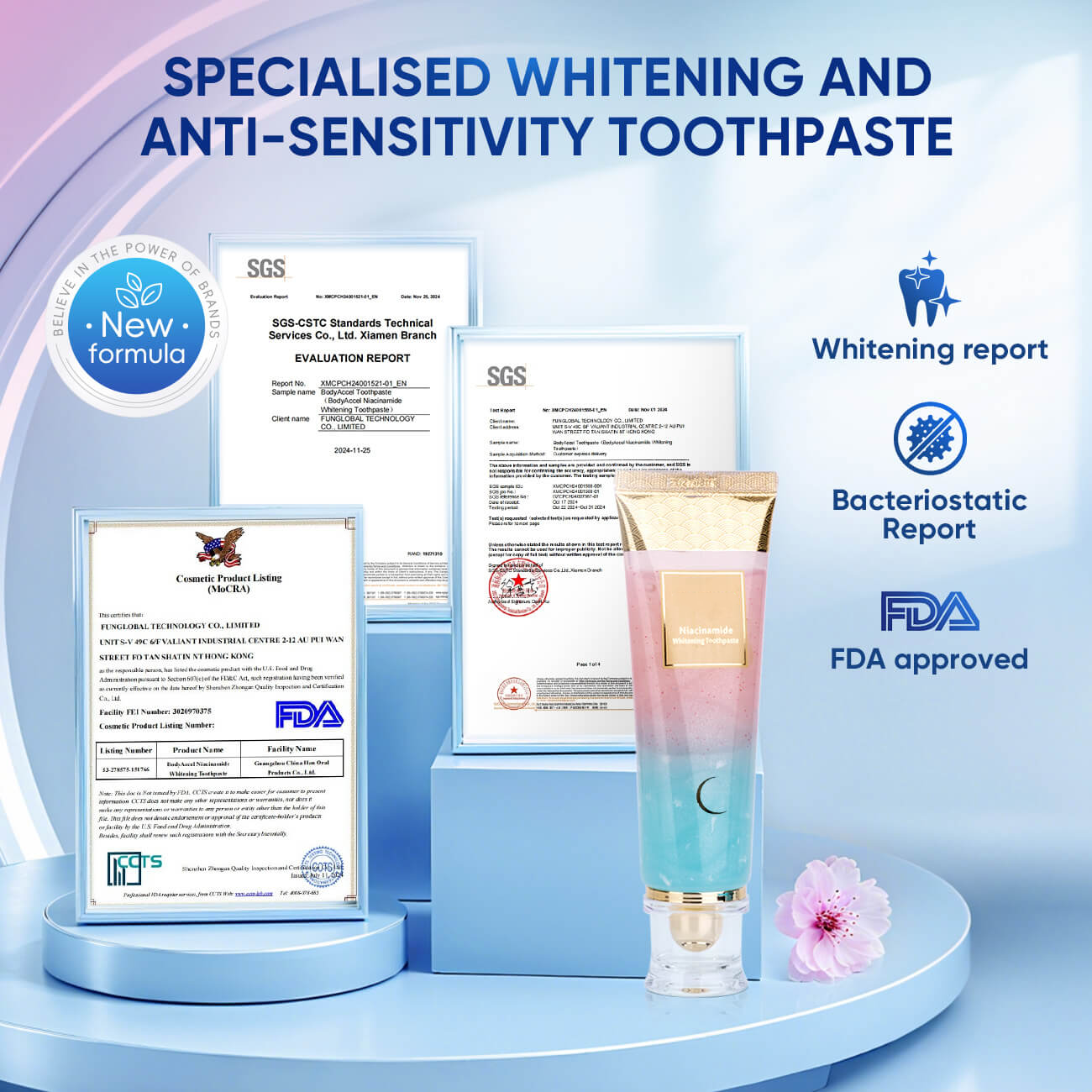 Niacinamide Toothpaste