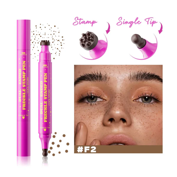 Waterproof Freckles Pen: Faux Freckle Stamp and Fine Tip upsell