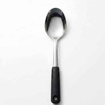 Avoleris Stainless Steel Dinner Spoon: Ergonomic Non-Slip Thickened Handle, 18/10 Food-Grade Tablespoon with Large Capacity