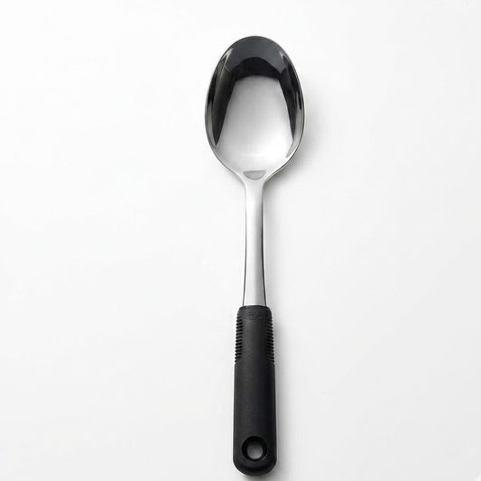 Avoleris Stainless Steel Dinner Spoon: Ergonomic Non-Slip Thickened Handle, 18/10 Food-Grade Tablespoon with Large Capacity