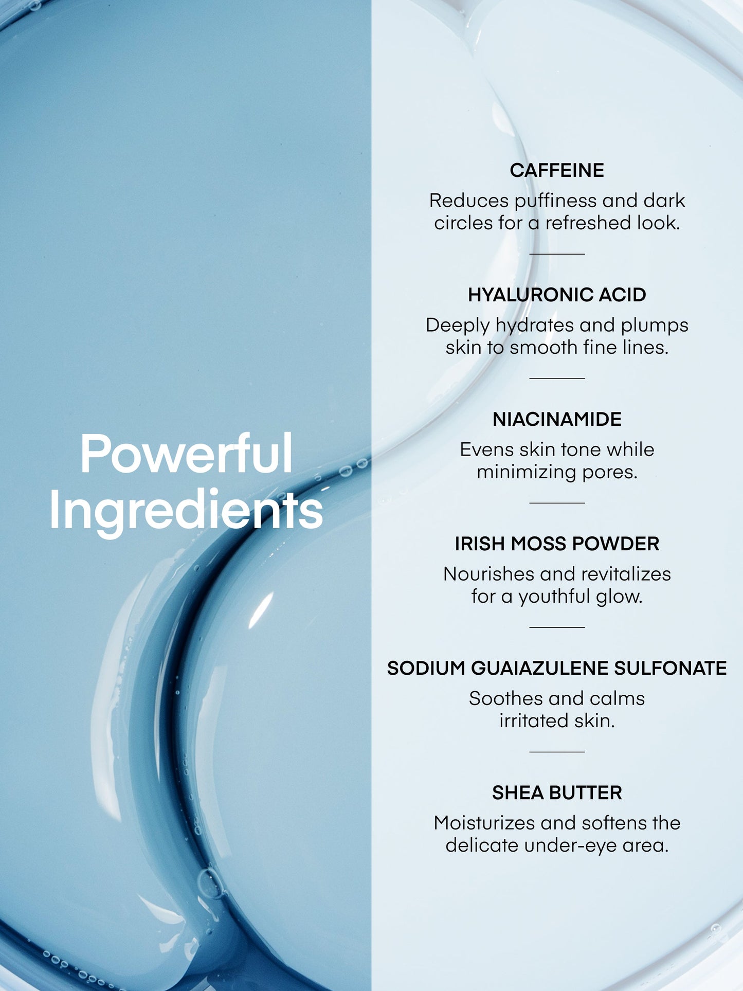 Caffeine & Hyaluronic Acid Eye Gel Patch upsell