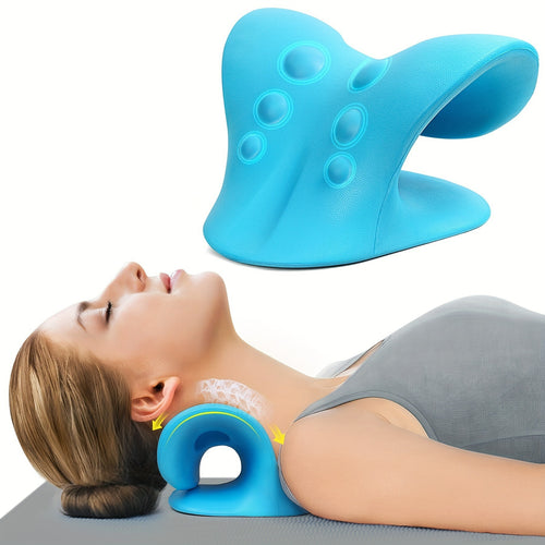Neck Stretcher ,Neck Hump Corrector,Neck and Shoulder Relaxer Cervical Traction Device Pillow