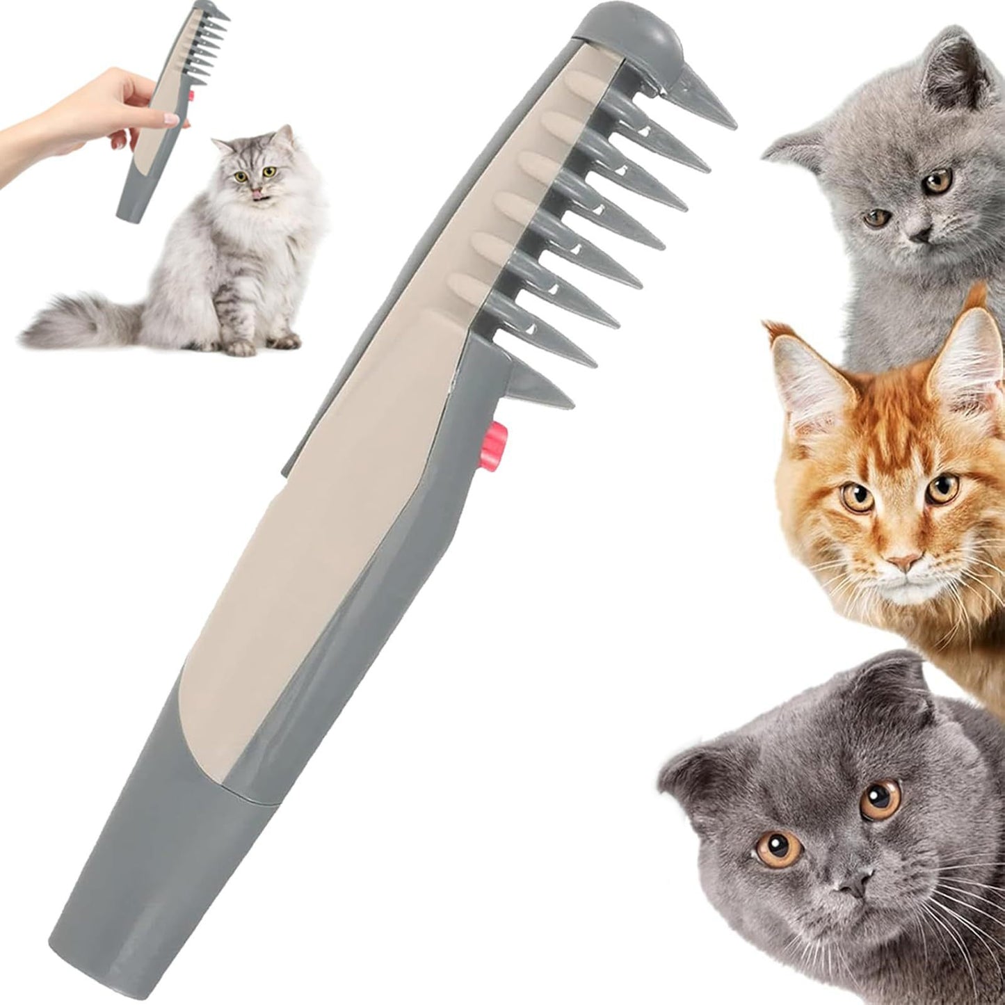 ELECTRIC DOG CAT COMB HAIR TRIMMING GROOMING upsell