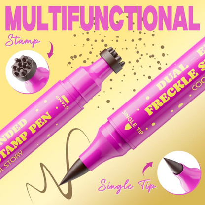 Waterproof Freckles Pen: Faux Freckle Stamp and Fine Tip upsell