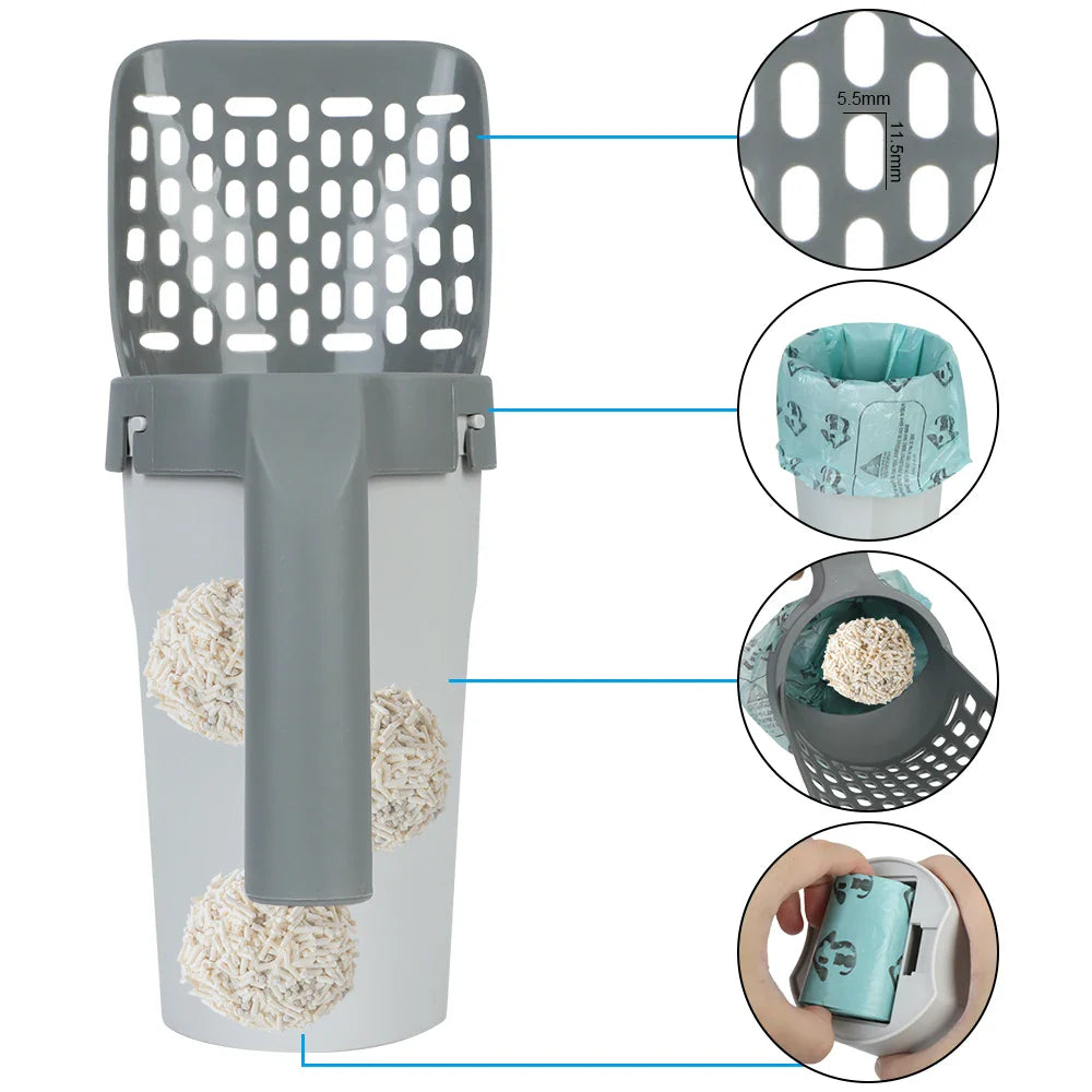 Self-Cleaning Cat Litter Scoop upsell