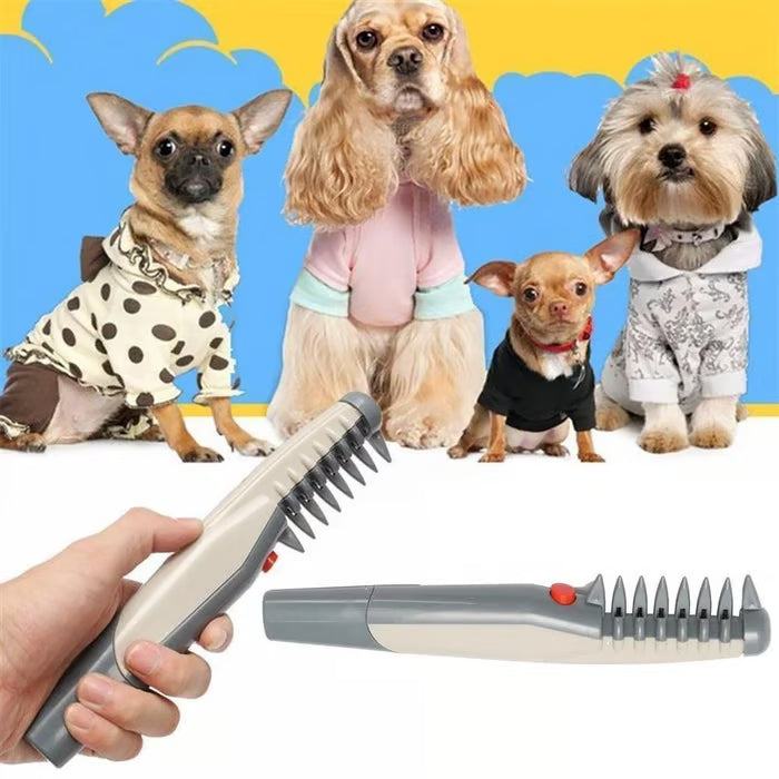 ELECTRIC DOG CAT COMB HAIR TRIMMING GROOMING upsell