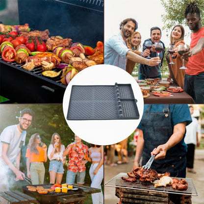 🌞🍖Silicone BBQ Side Shelf Mat — Keep Tools Clean & Close