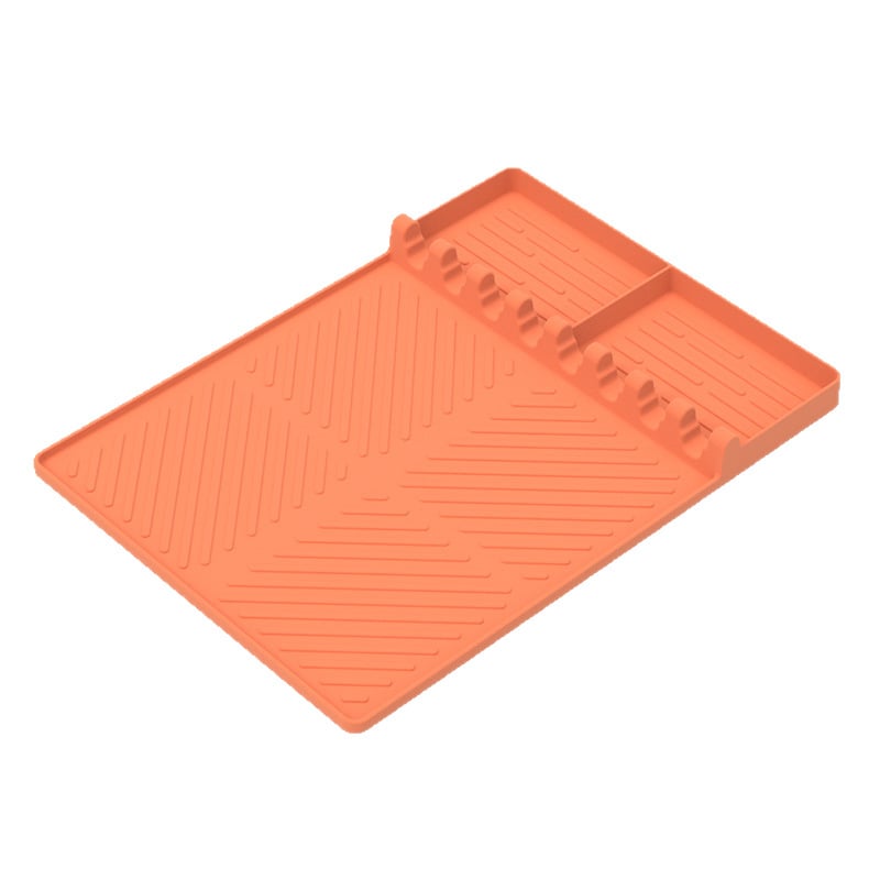 🌞🍖Silicone BBQ Side Shelf Mat — Keep Tools Clean & Close