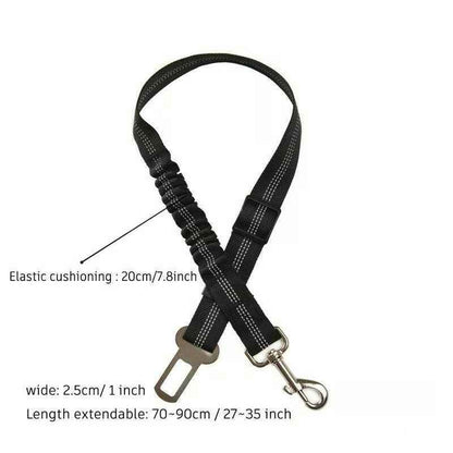🐾 Tired of unsafe, uncomfortable pet car restraints? This seat belt changes everything upsell