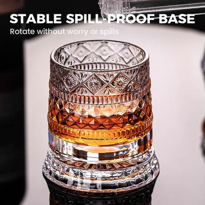 💎✨360° Rotating Whiskey Glass Tumbler upsell
