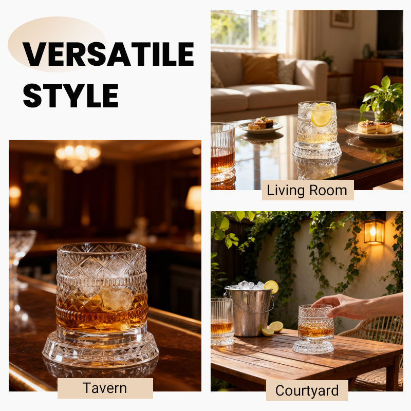 💎✨360° Rotating Whiskey Glass Tumbler upsell
