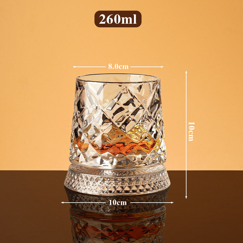 💎✨360° Rotating Whiskey Glass Tumbler upsell