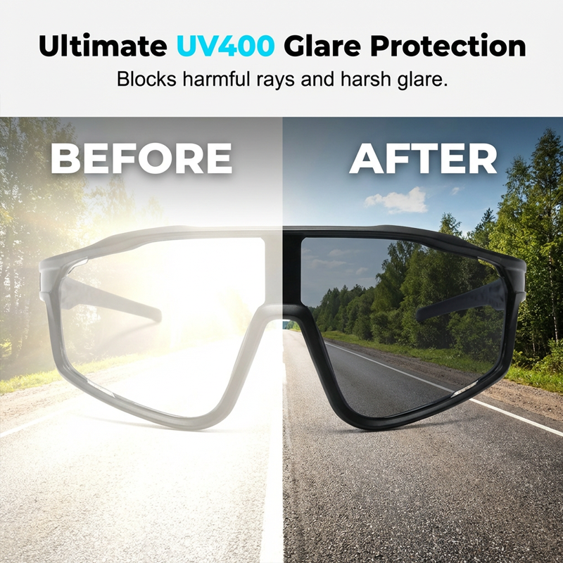 Photochromic Outdoor Sports Glasses upsell