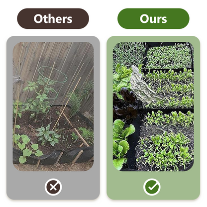 🌱 Divided Fabric Grow Bags — One Bag, Eight Plants, Zero Root Tangles