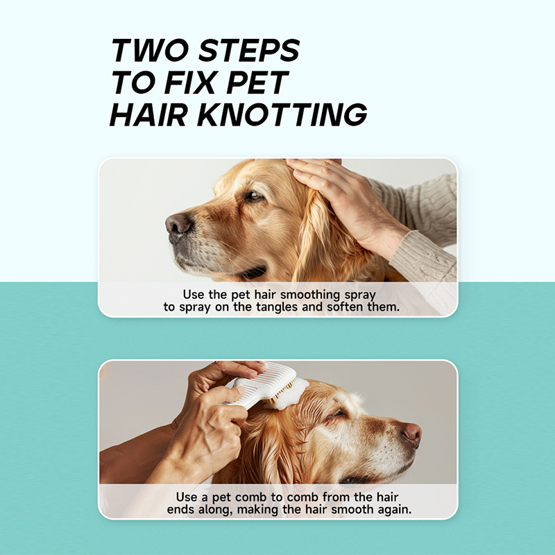 🐾Soften and moisturize - Dog and Cat Immediate Hair Removal Spray ✨💧